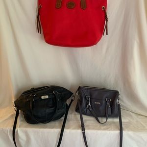 Coach purses and Dooney & Bourke Tote bag. $15 each or all 3 for $40